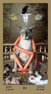 15 Дьявол Таро "Катавасия" (Tarot Cat-A-Vasya)