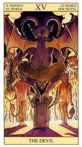 Дьявол Старшие Арканы Таро Нью Вижн (Tarot of the New Vision)