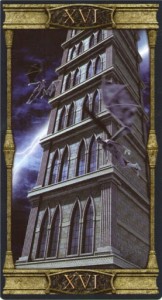 16 Башня Таро Вечная ночь Вампиров (The Vampires Tarot of the Eternal Night )