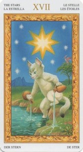 Звезда Таро белых кошек (Tarot of White Cats)