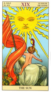 Солнце Старшие Арканы Таро Нью Вижн (Tarot of the New Vision)