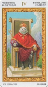 Император Таро белых кошек (Tarot of White Cats)